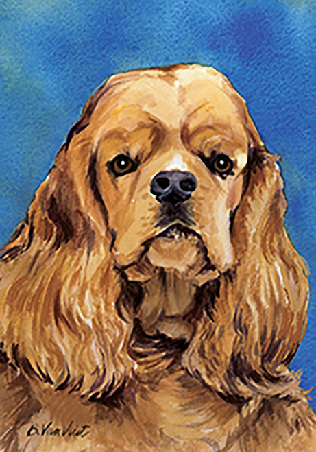Cocker Spaniel - Best of Breed Outdoor Portrait Flag